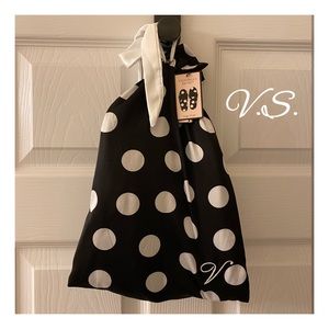 Victoria’s Secret Satin Slippers w/Faux Fur